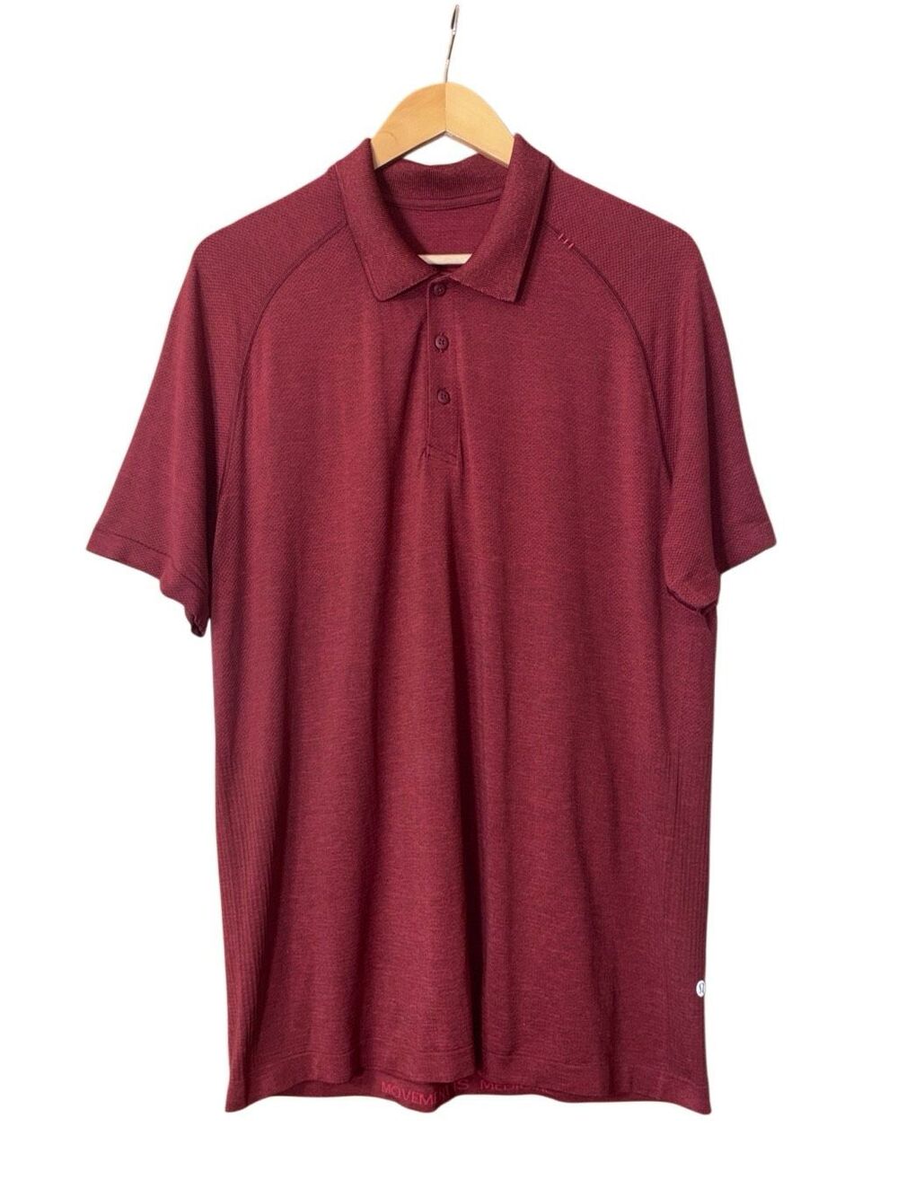 Lululemon vent tech short sleeve polo men’s XL